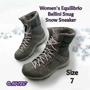 Hi-Tec Women's Equilibrio Bellini
Snug I Waterproof-W Snow Sneaker Boot Size 7